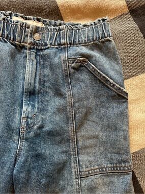 MOTHER Elastic-Waist Denim Jeans
